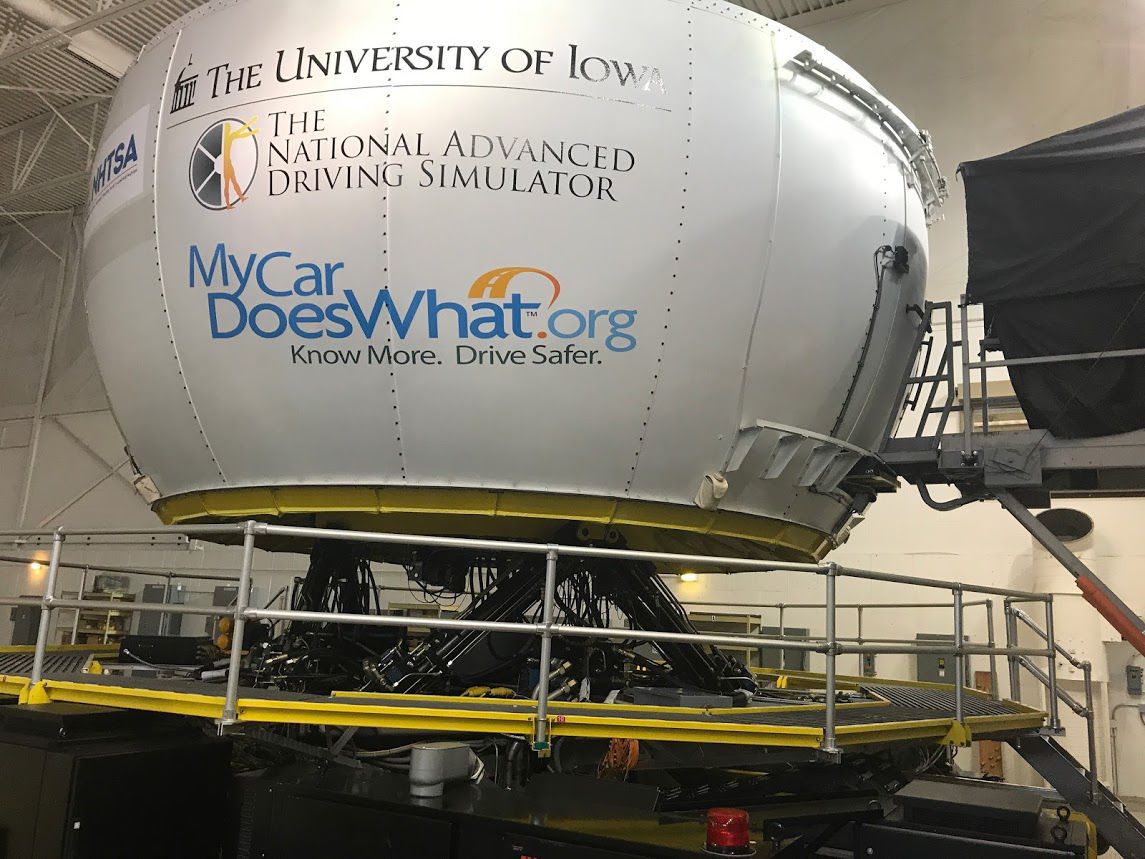 University of Iowa driving simulator